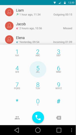 How to get Android L style Dialer