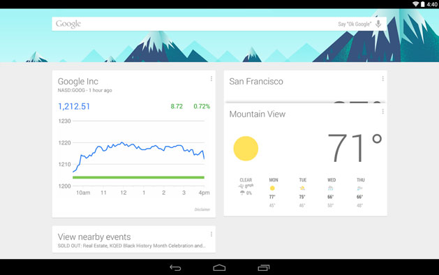 Google Now Launcher now available for all phones above Android 4.1
