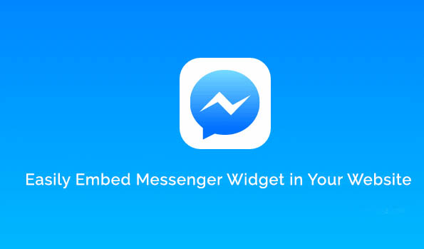 How to Embed Facebook Messenger Widget in your Website Easiest Method