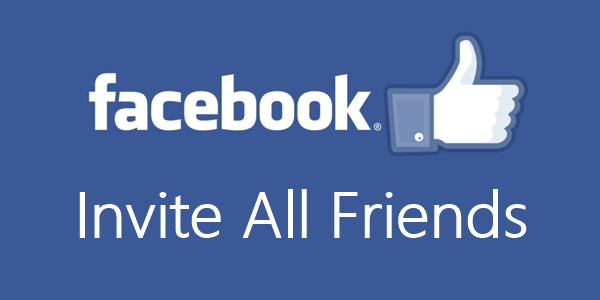 How to Invite all Facebook Friends to Like a Page or Event on Facebook 2017 with JS Code